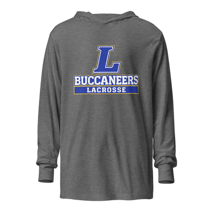 Performance | Hooded Long Sleeve T Shirt | Laney | Buccaneers Logo