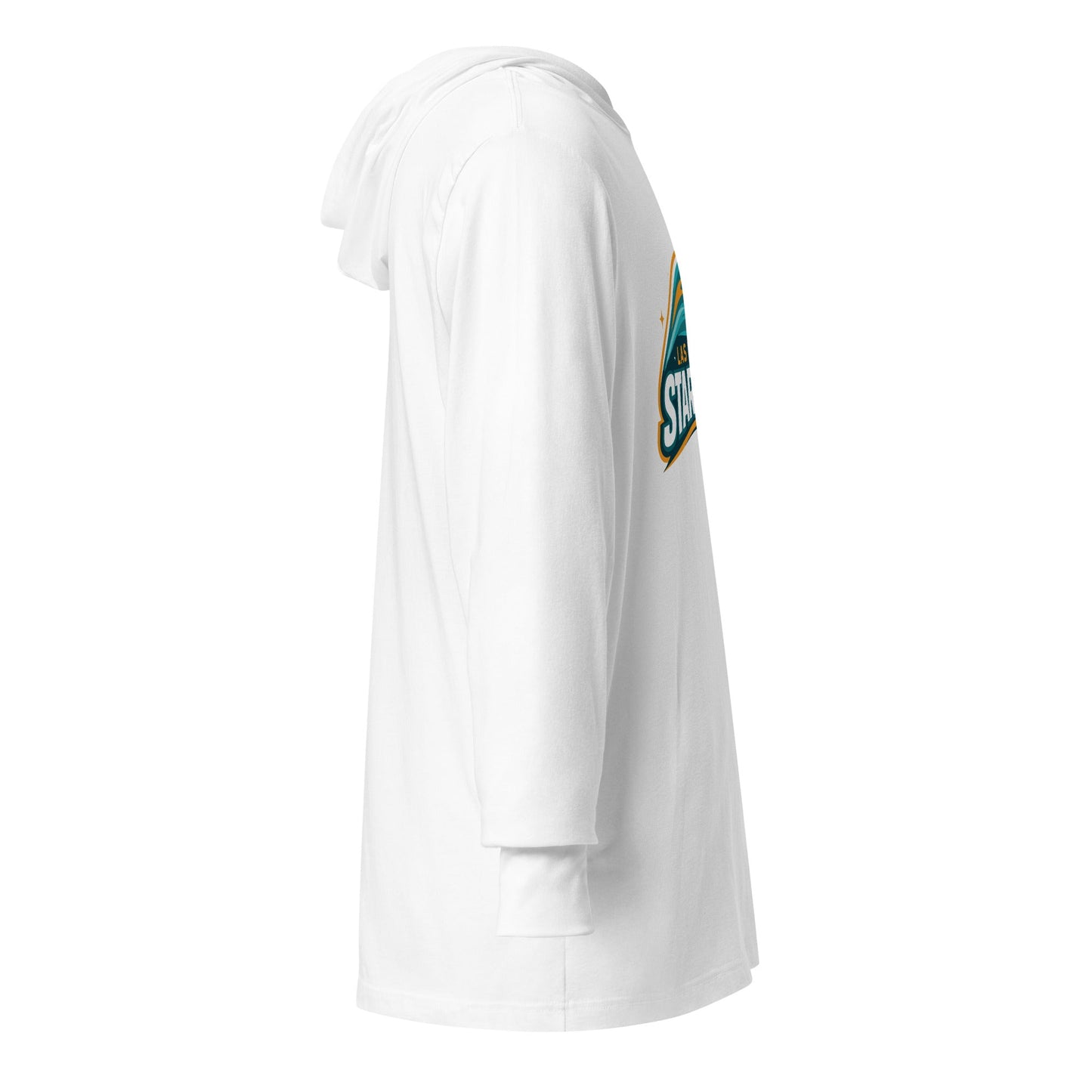 Performance | Hooded Long Sleeve T Shirt | Las Vegas Stardust | Galactic Glide Logo