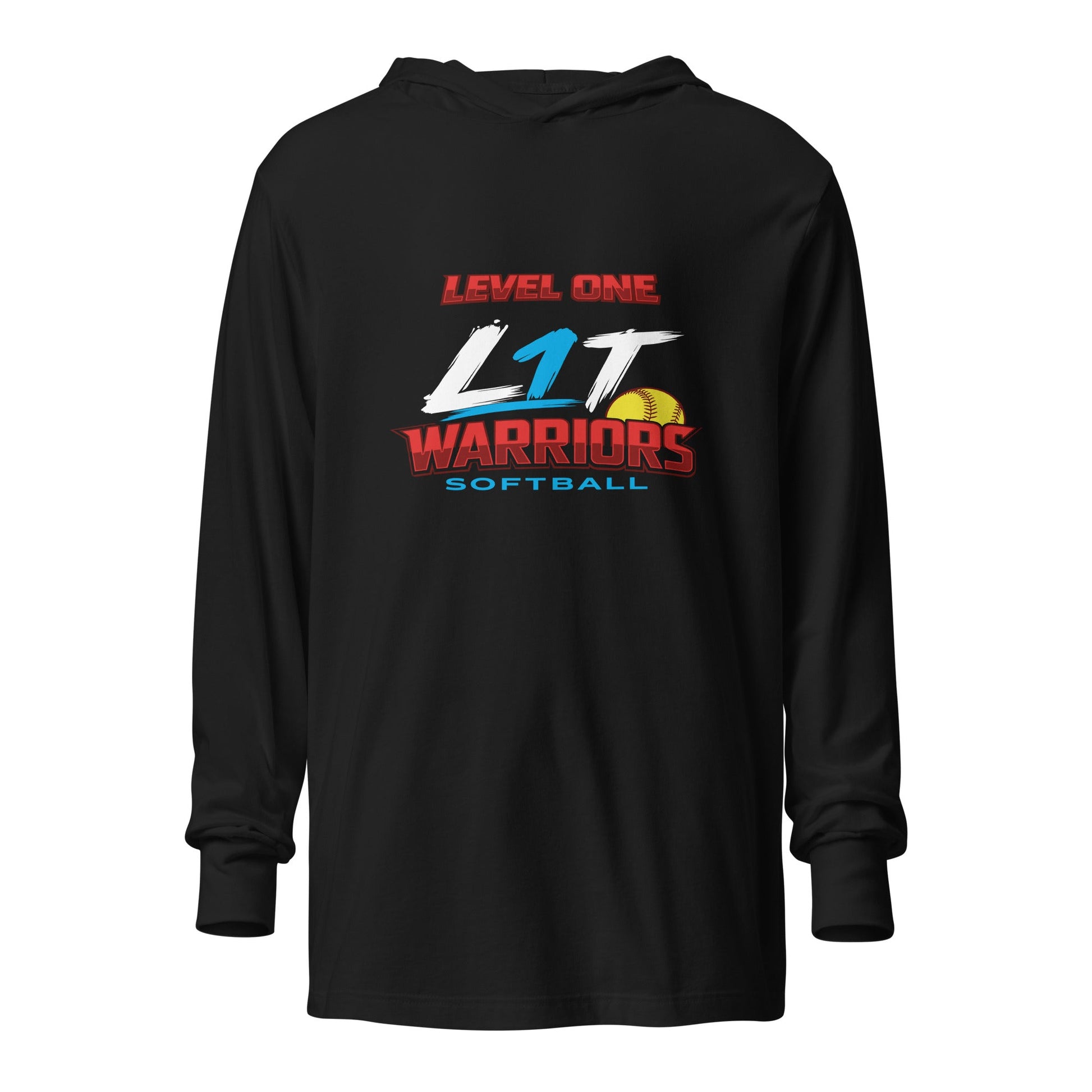 Performance | Hooded Long Sleeve T Shirt | Level One Warriors