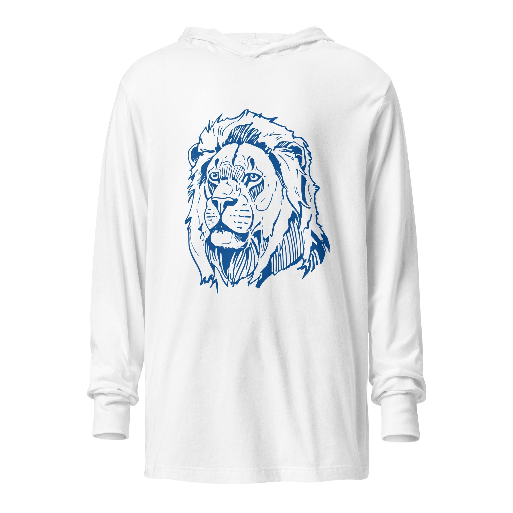 Performance | Hooded Long Sleeve T Shirt | Liberty Elementary School | Mascot Logo