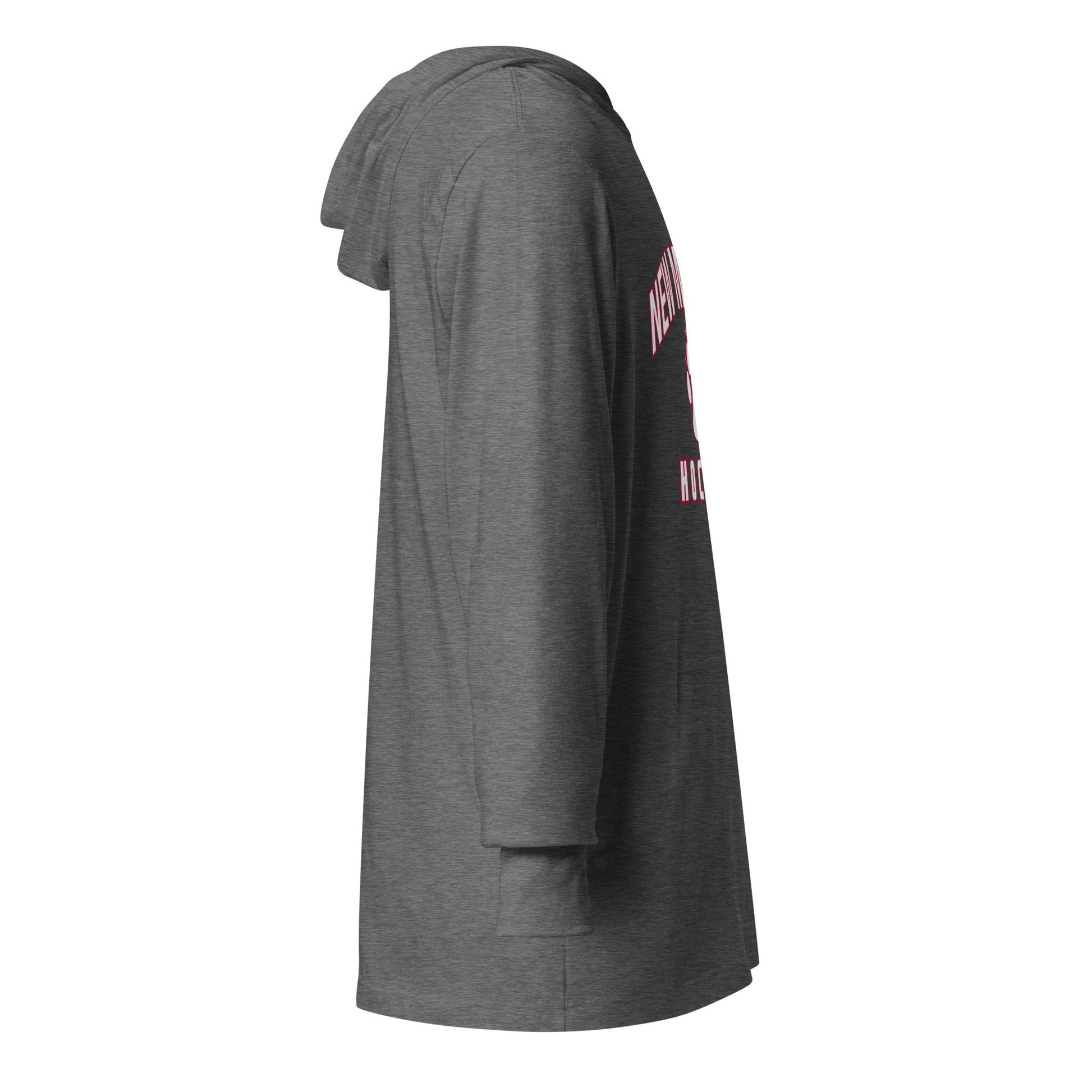 Performance | Hooded Long Sleeve T Shirt | Lobo Women’s Ice Hockey | Script Logo