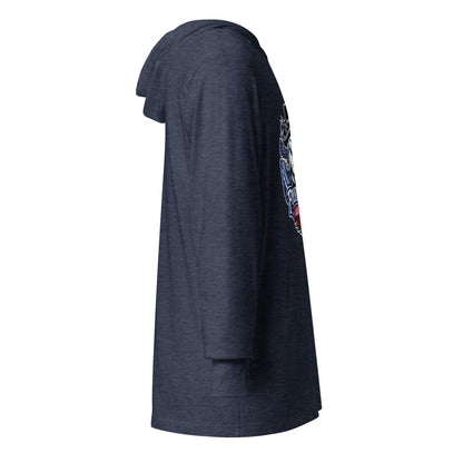 Performance | Hooded Long Sleeve T Shirt | Los Lobitos | Las Lobas Logo