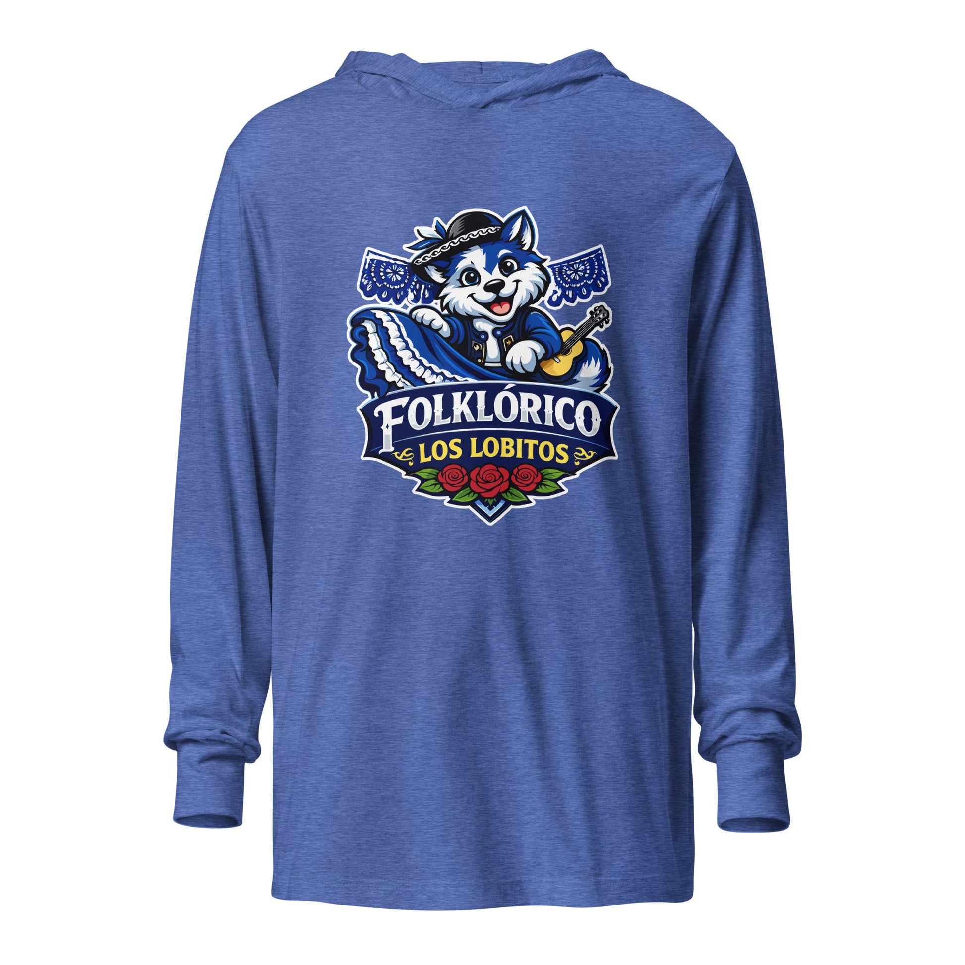 Performance | Hooded Long Sleeve T Shirt | Los Lobitos | Los Lobitos Logo