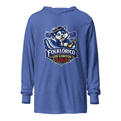 Performance | Hooded Long Sleeve T Shirt | Los Lobitos | Los Lobitos Logo