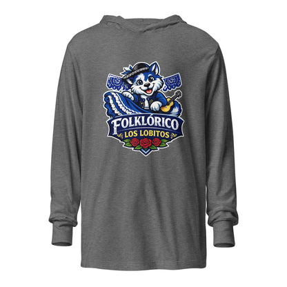 Performance | Hooded Long Sleeve T Shirt | Los Lobitos | Los Lobitos Logo