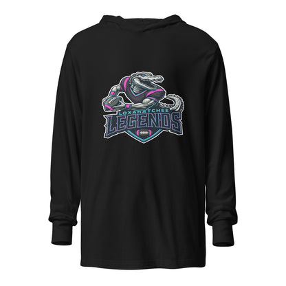 Performance | Hooded Long Sleeve T Shirt | Lox Legends | Gator Logo