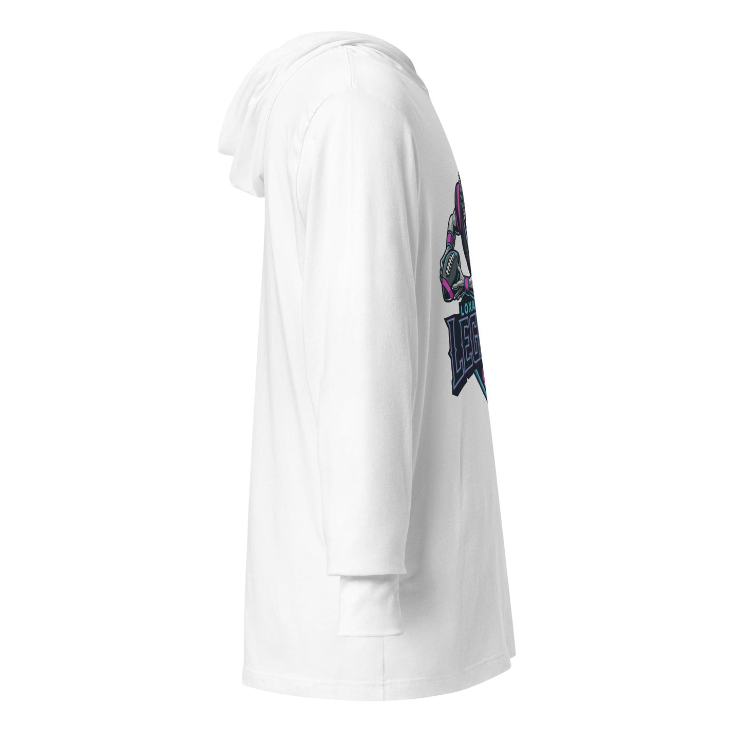 Performance | Hooded Long Sleeve T Shirt | Lox Legends | Gator Logo