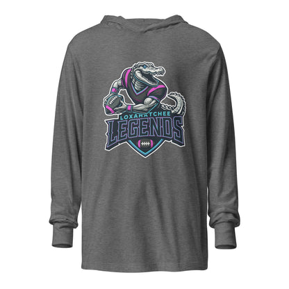 Performance | Hooded Long Sleeve T Shirt | Lox Legends | Gator Logo