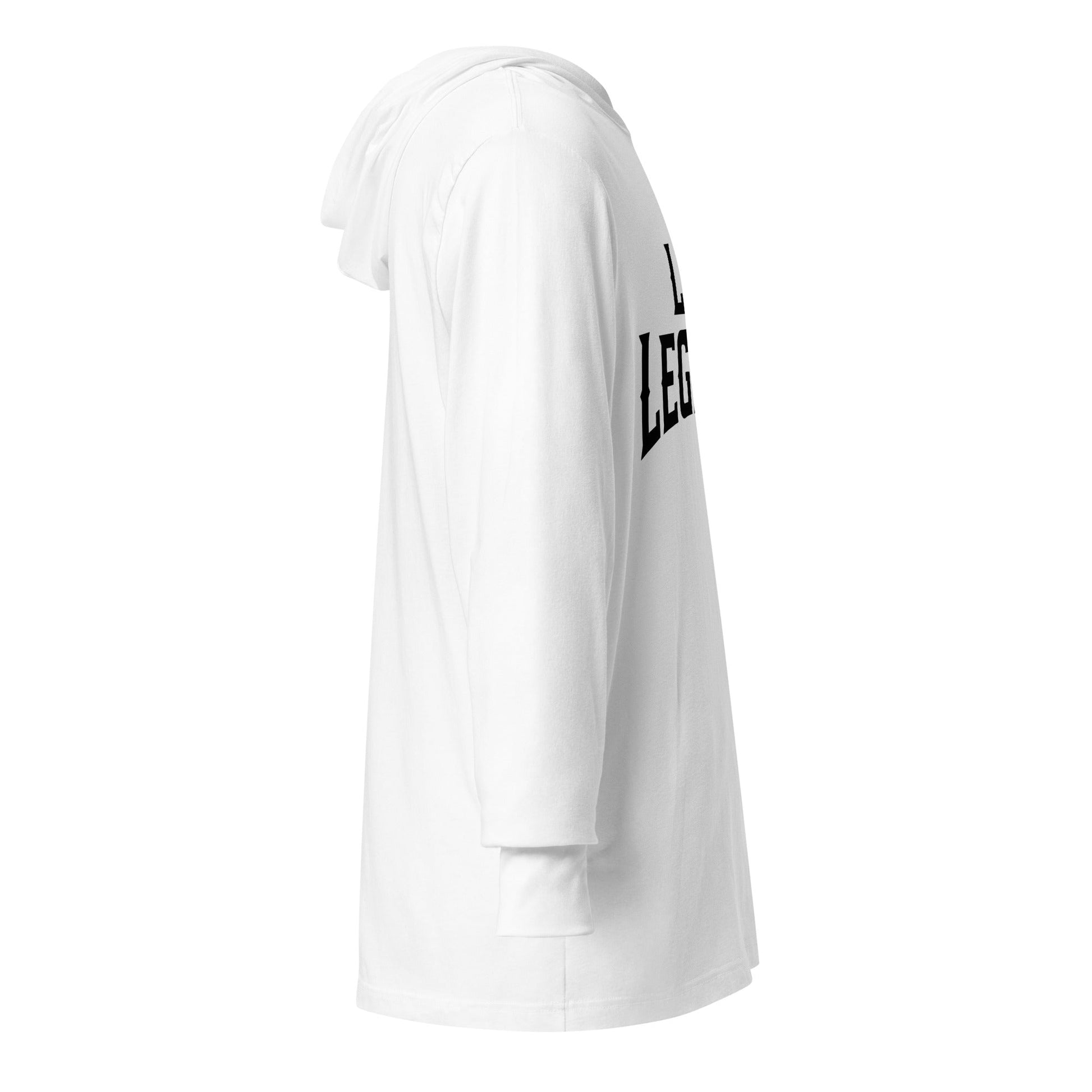 Performance | Hooded Long Sleeve T Shirt | Lox Legends | Script Logo