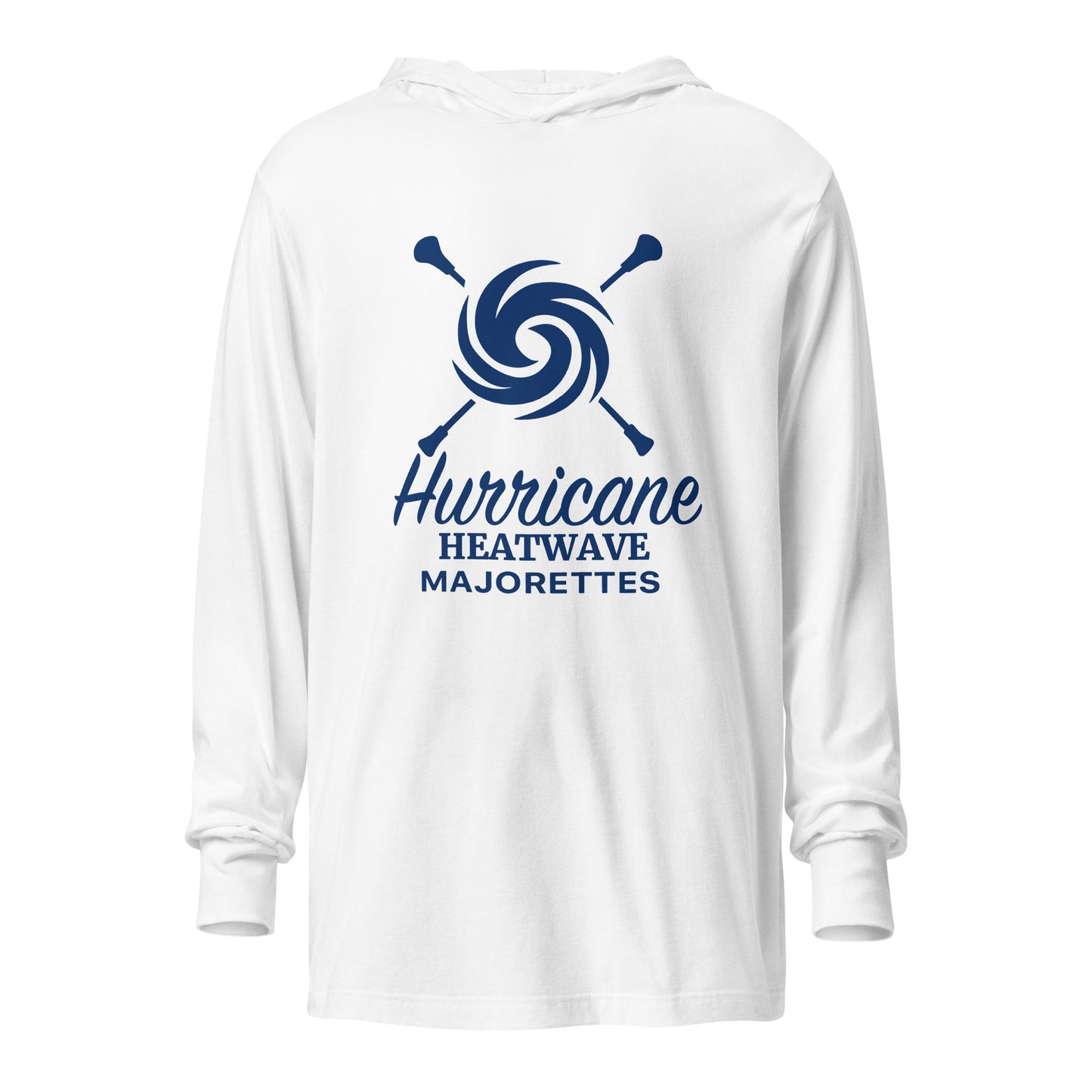 Performance | Hooded Long Sleeve T Shirt | LWH Heatwave Majorettes | Main Logo