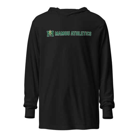 Performance | Hooded Long Sleeve T Shirt | Mamou High School | Emblem Logo