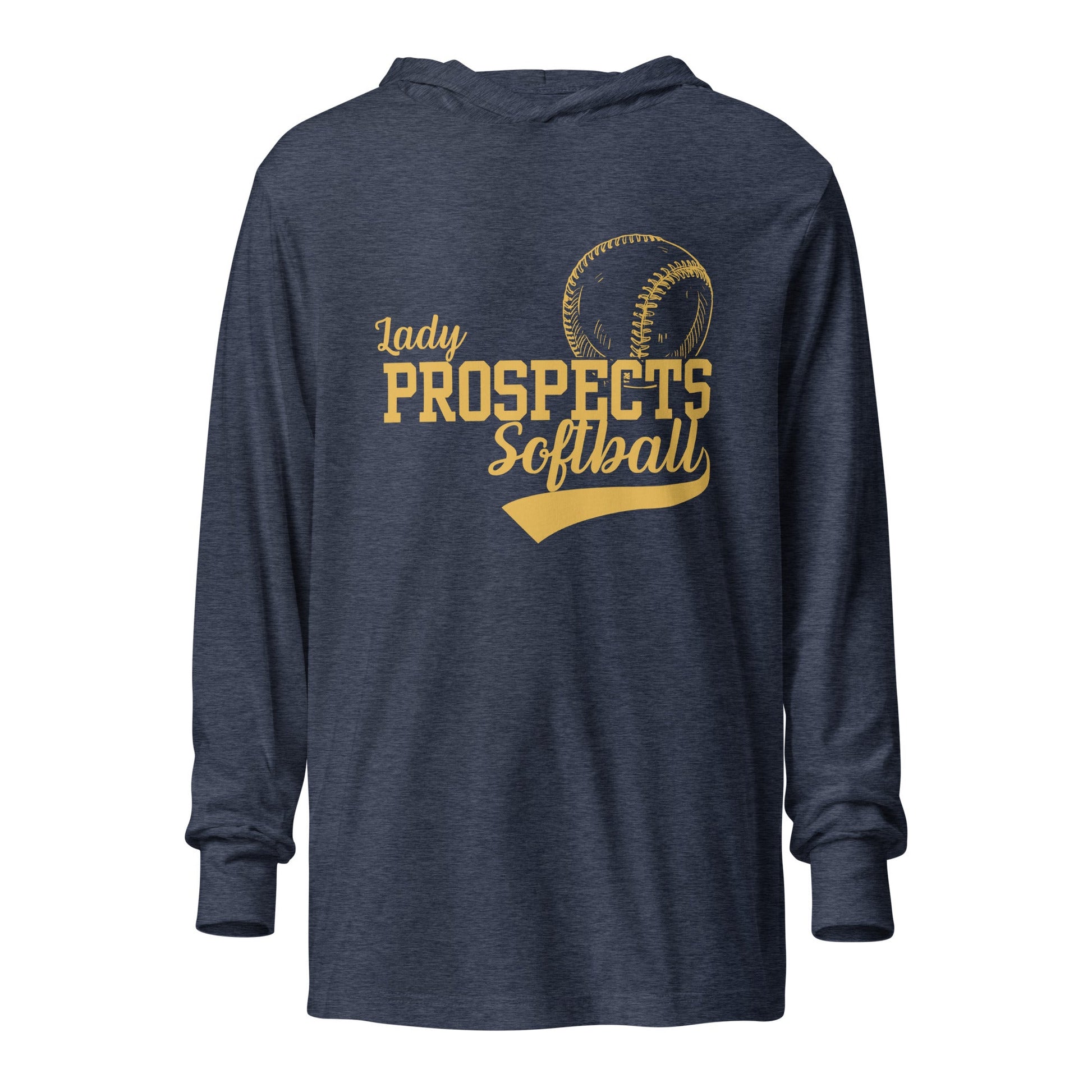 Performance | Hooded Long Sleeve T Shirt | Marucci Prospects | Emblem Logo