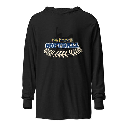 Performance | Hooded Long Sleeve T Shirt | Marucci Prospects | Fastpitch Crest Logo