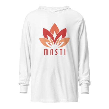 Performance | Hooded Long Sleeve T Shirt | MASTI | Lotus Logo