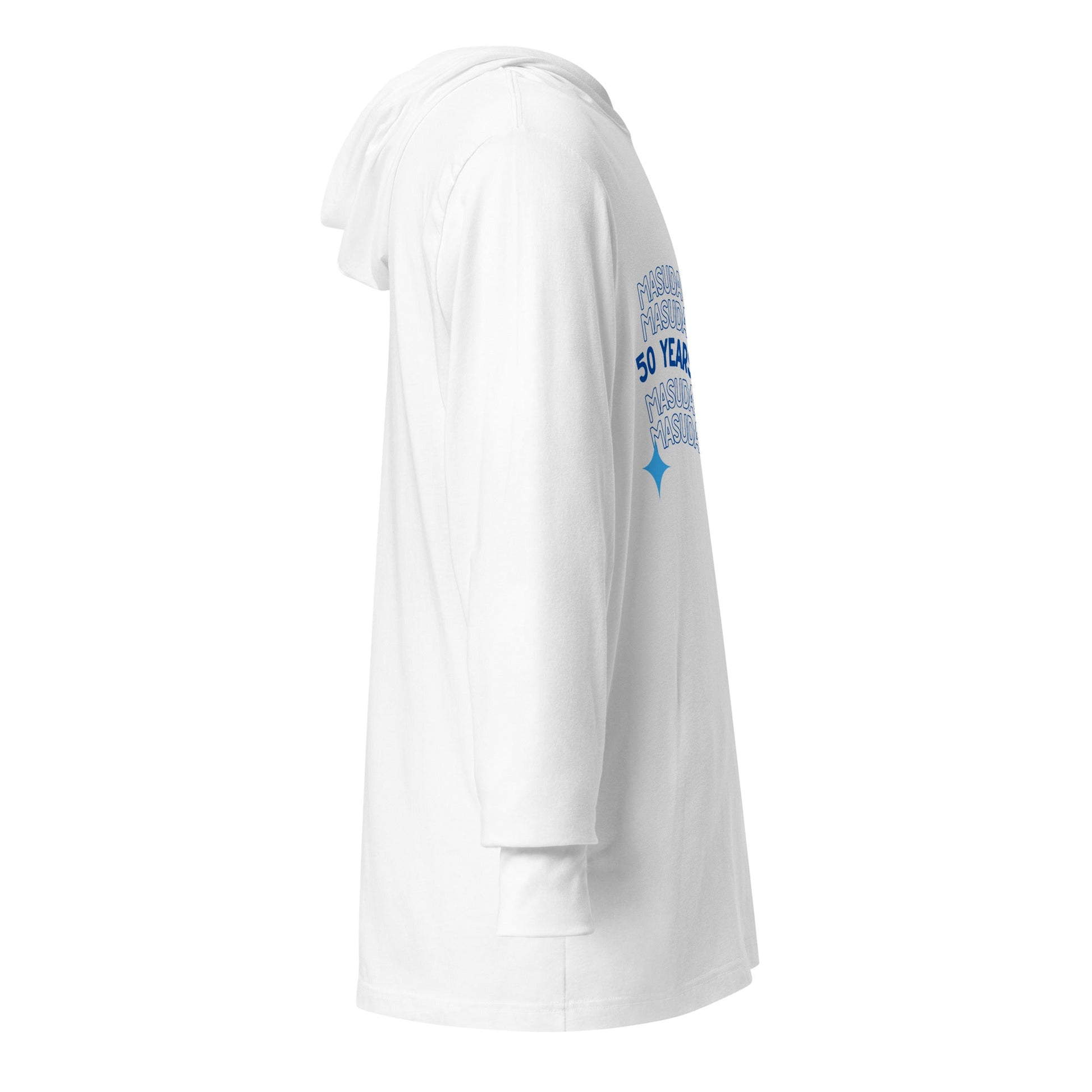Performance | Hooded Long Sleeve T Shirt | Masuda Middle School | 50 Years Logo
