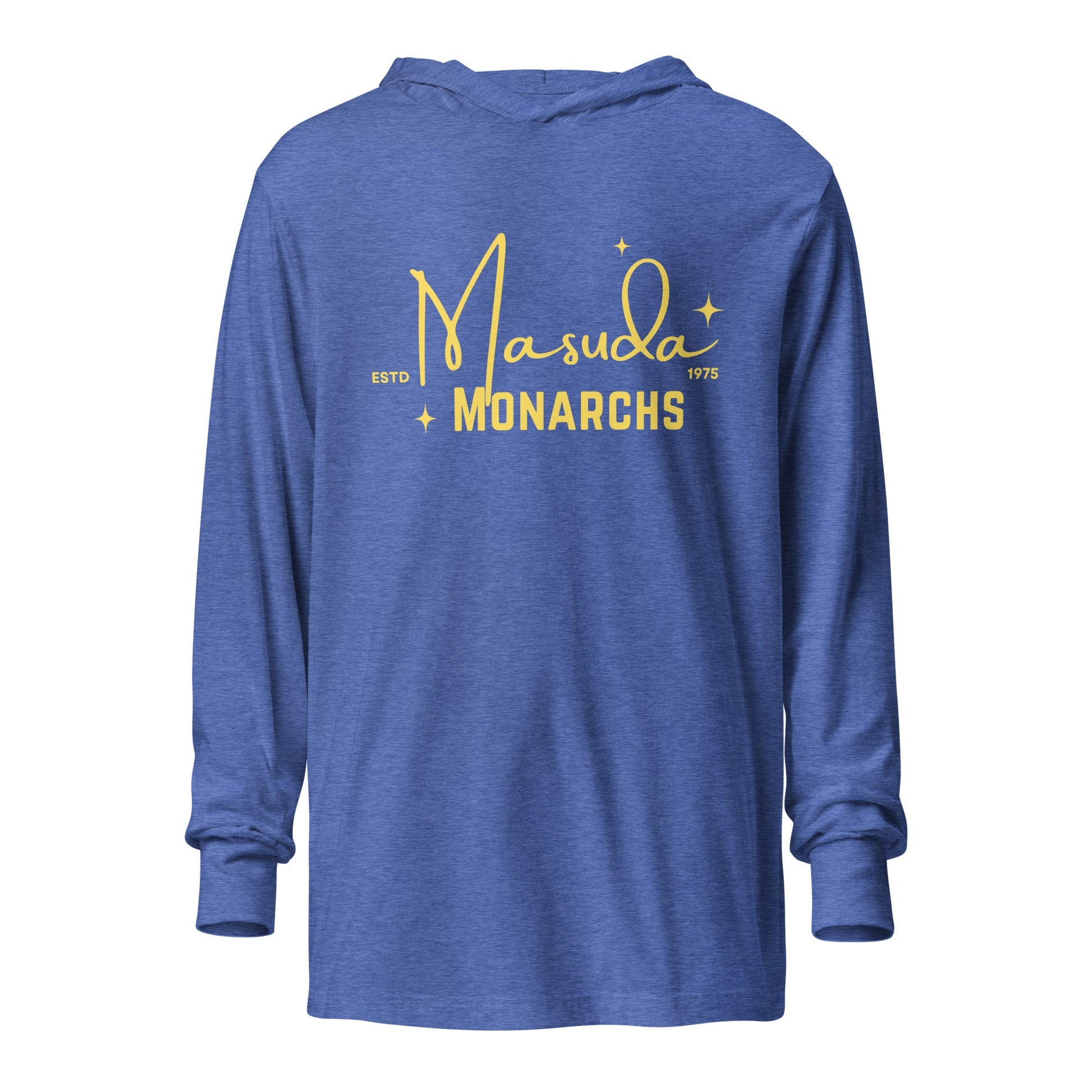Performance | Hooded Long Sleeve T Shirt | Masuda Middle School | Alt Script Logo