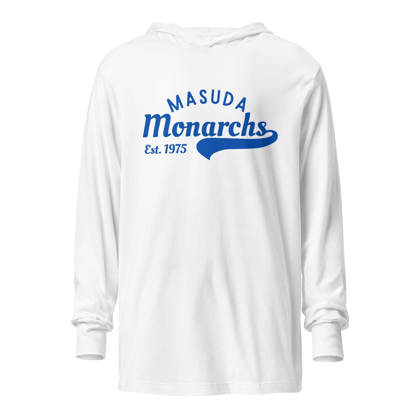 Performance | Hooded Long Sleeve T Shirt | Masuda Middle School | Script Logo