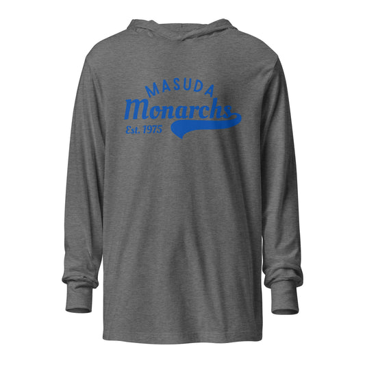 Performance | Hooded Long Sleeve T Shirt | Masuda Middle School | Script Logo