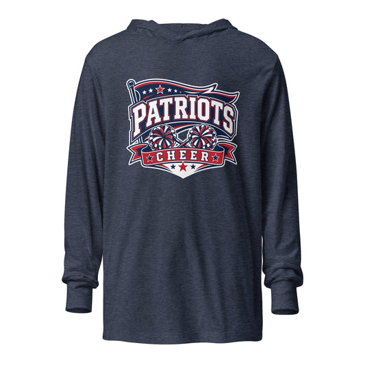 Performance | Hooded Long Sleeve T Shirt | Maximum Velocity Youth Sports | Valor Logo
