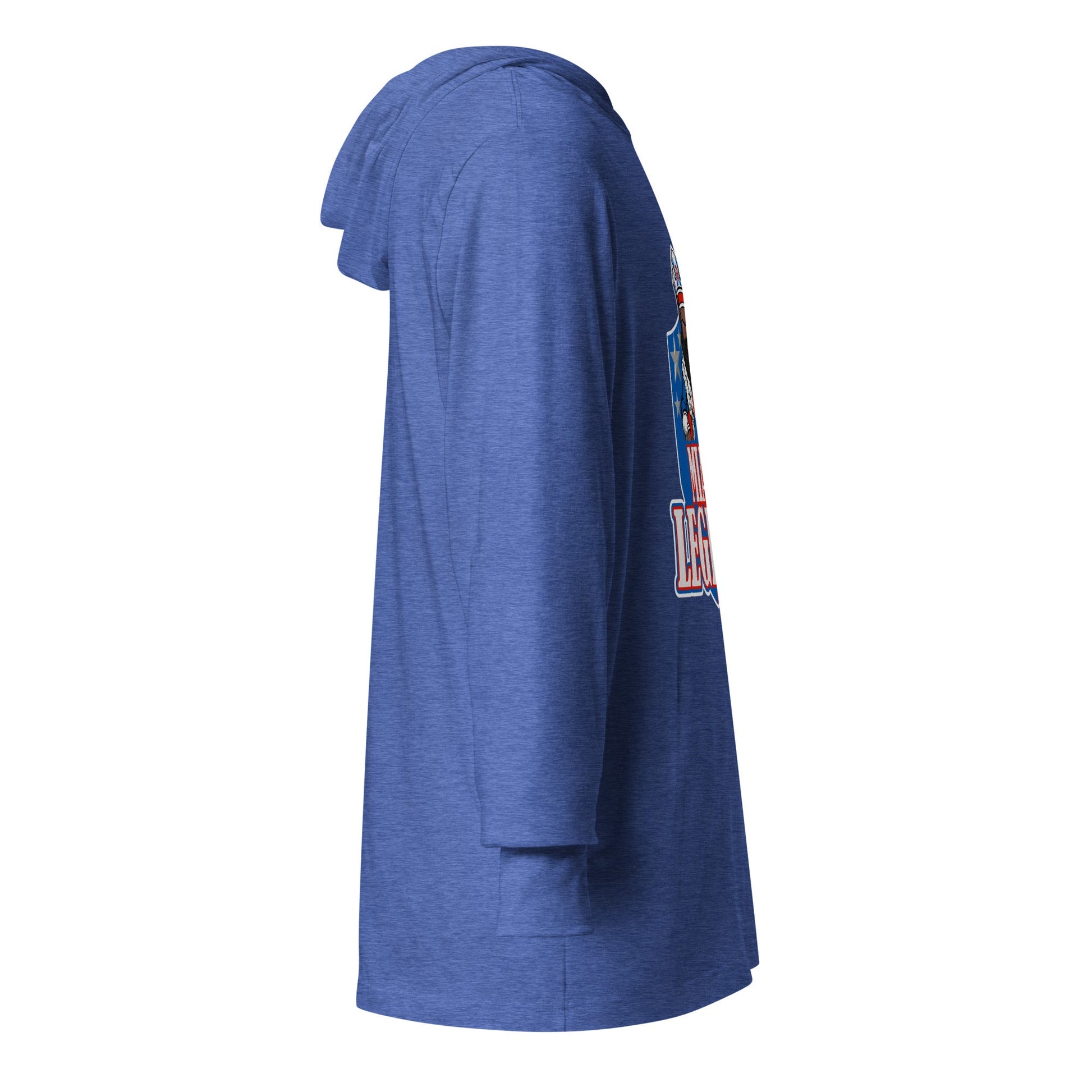 Performance | Hooded Long Sleeve T Shirt | Miami Legends Football | King Shield Logo