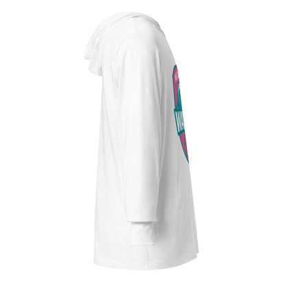 Performance | Hooded Long Sleeve T Shirt | Miami Waves | Shield Logo