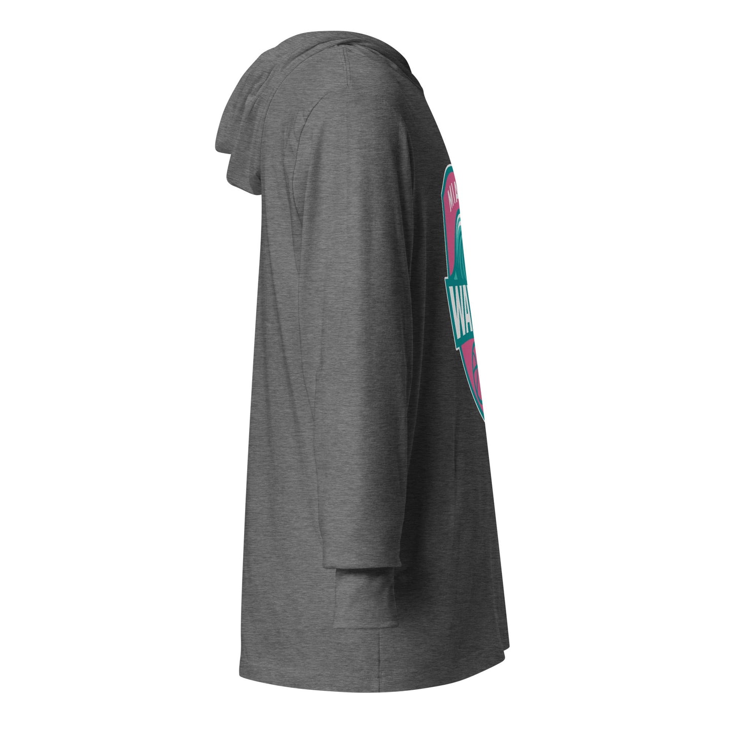Performance | Hooded Long Sleeve T Shirt | Miami Waves | Shield Logo