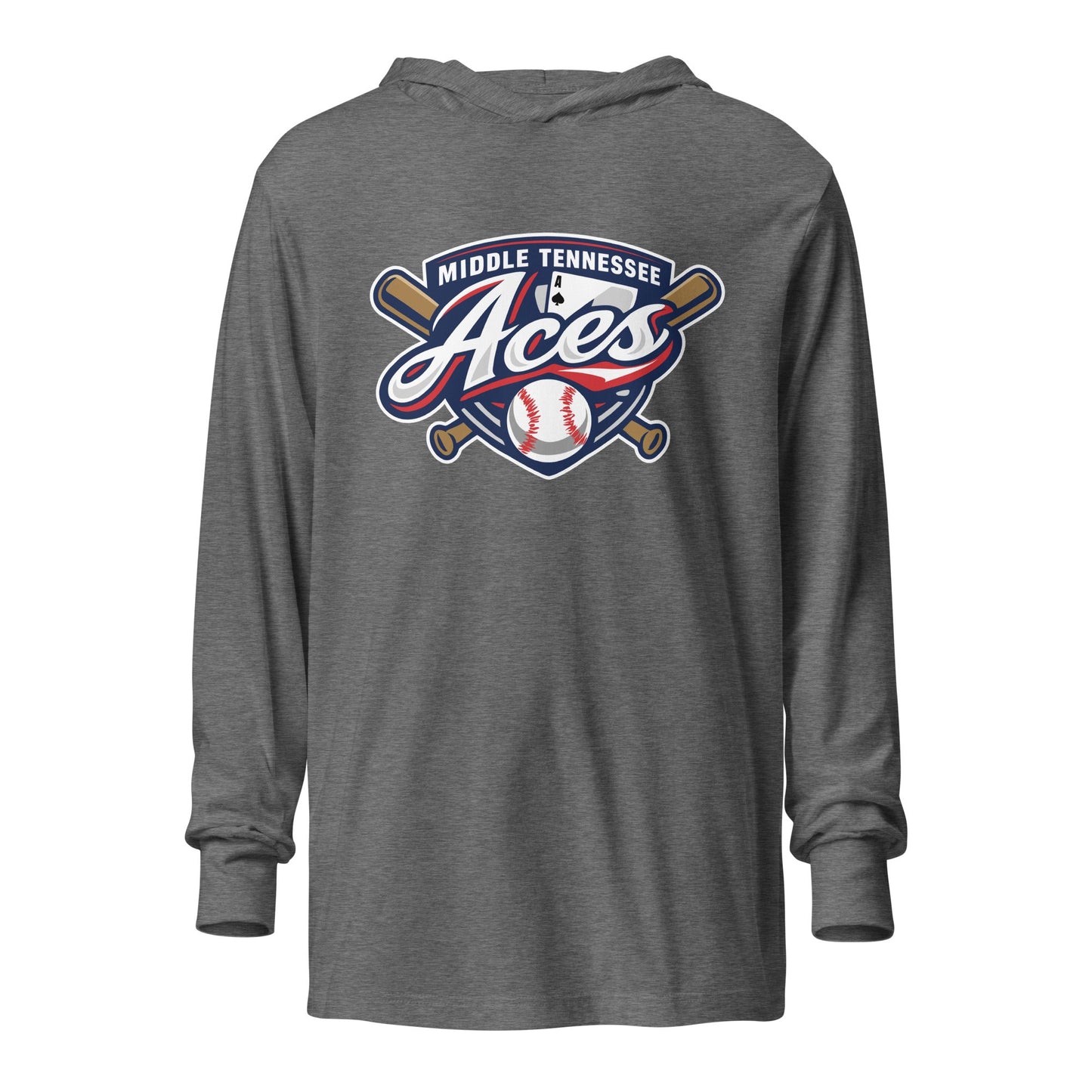Performance | Hooded Long Sleeve T Shirt | Middle TN Aces 8u