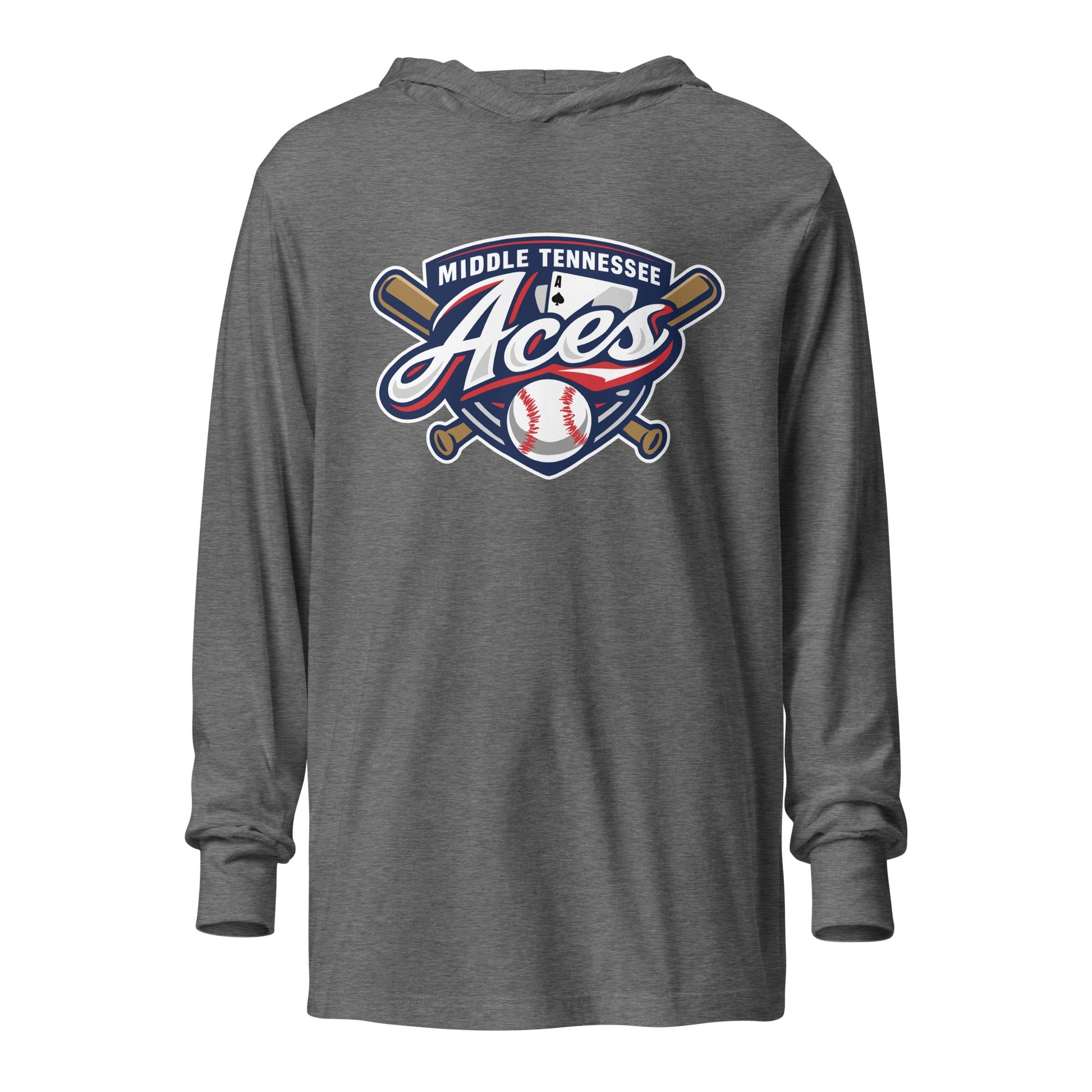 Performance | Hooded Long Sleeve T Shirt | Middle TN Aces 8u