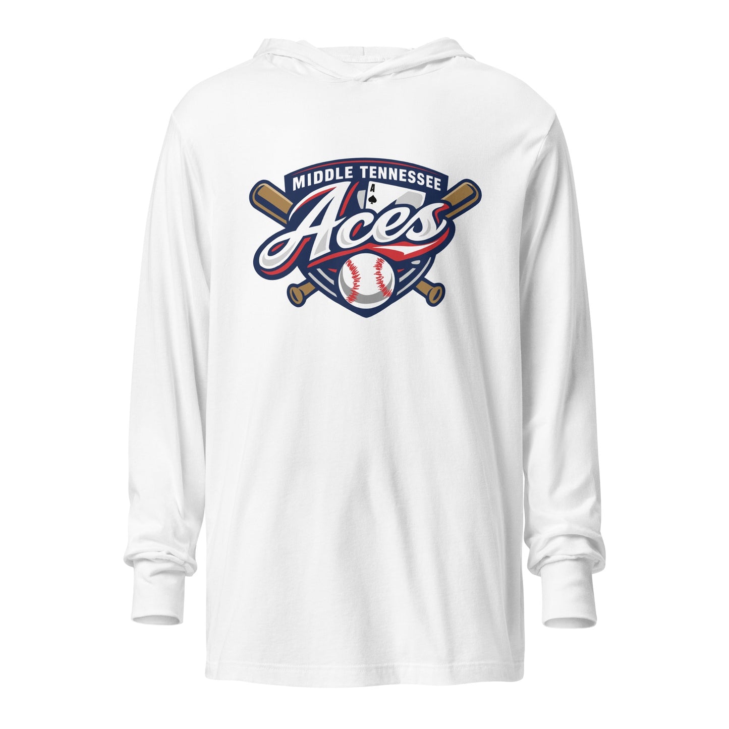 Performance | Hooded Long Sleeve T Shirt | Middle TN Aces 8u