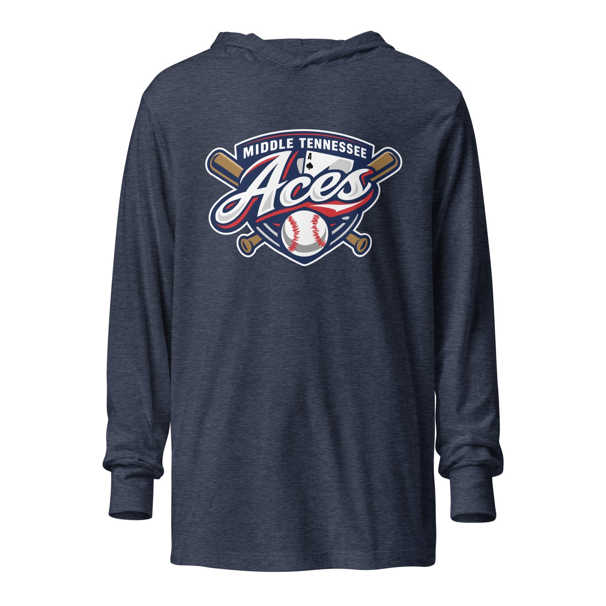 Performance | Hooded Long Sleeve T Shirt | Middle TN Aces 8u