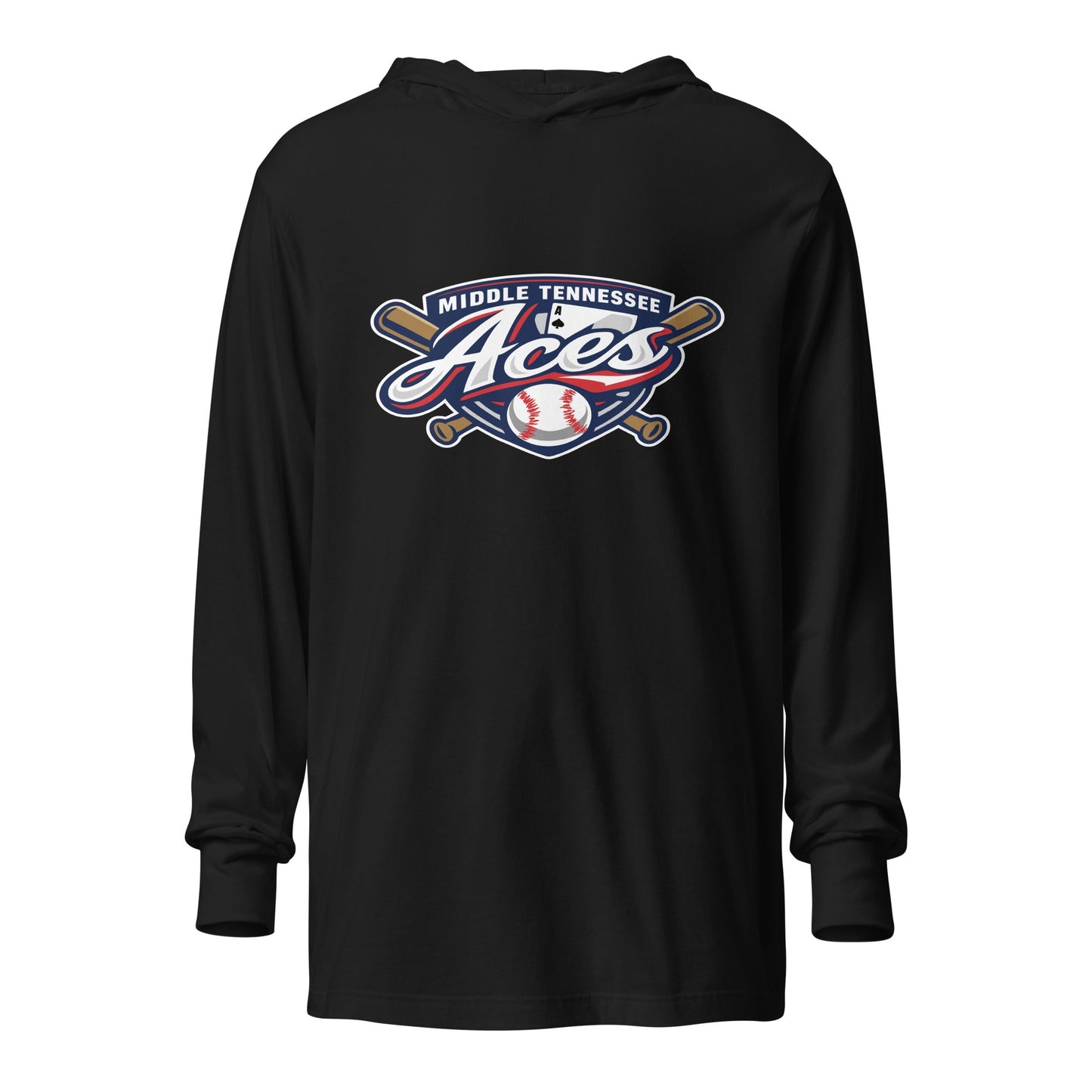 Performance | Hooded Long Sleeve T Shirt | Middle TN Aces 8u