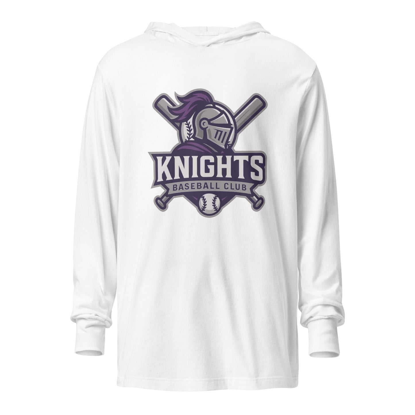 Performance | Hooded Long Sleeve T Shirt | Midland Knights Baseball Club