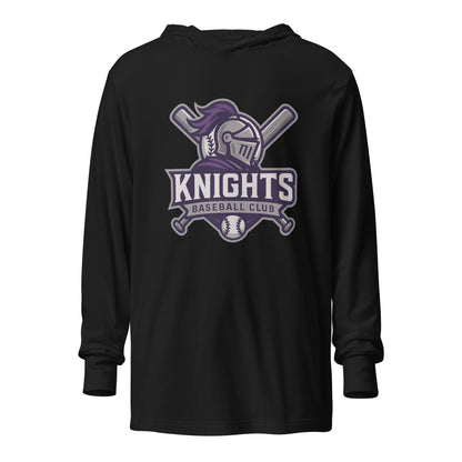 Performance | Hooded Long Sleeve T Shirt | Midland Knights Baseball Club