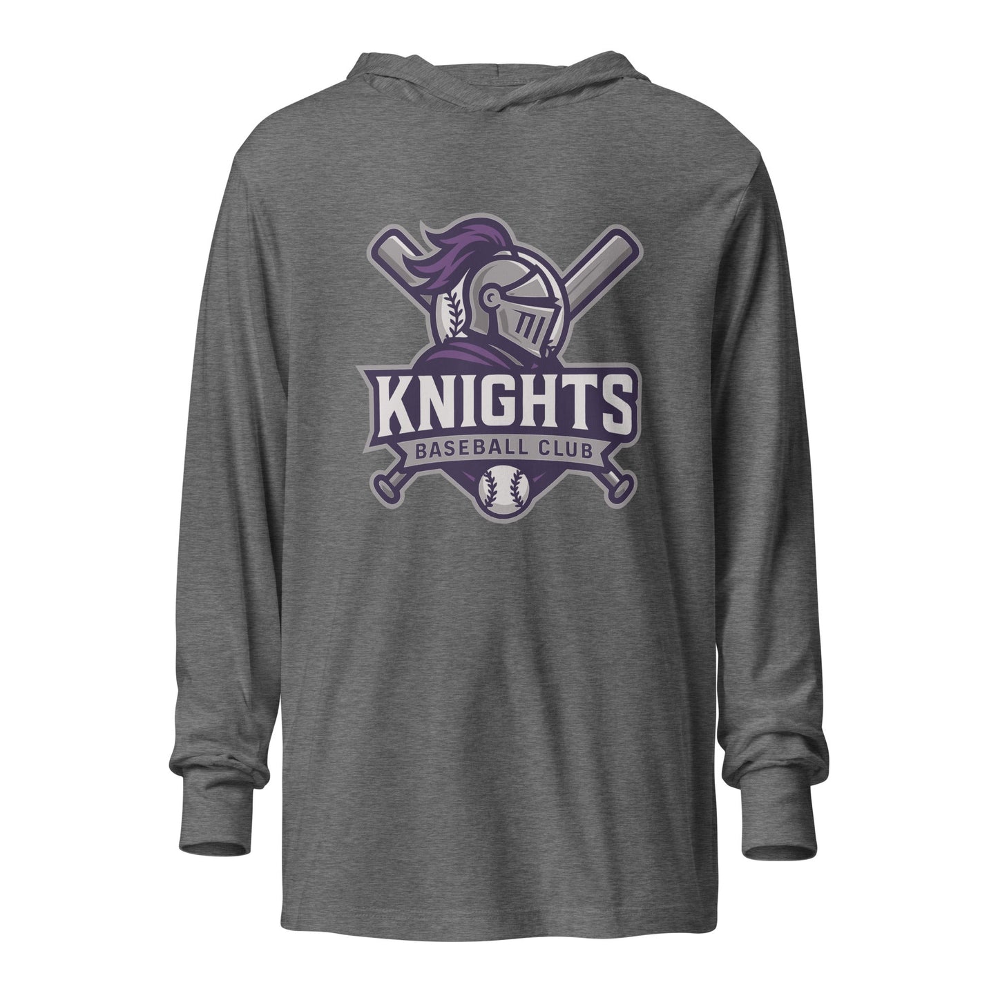 Performance | Hooded Long Sleeve T Shirt | Midland Knights Baseball Club