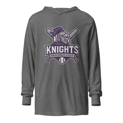 Performance | Hooded Long Sleeve T Shirt | Midland Knights Baseball Club