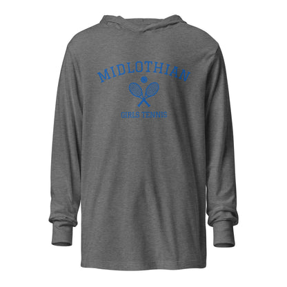 Performance | Hooded Long Sleeve T Shirt | Midlothian Girls Tennis