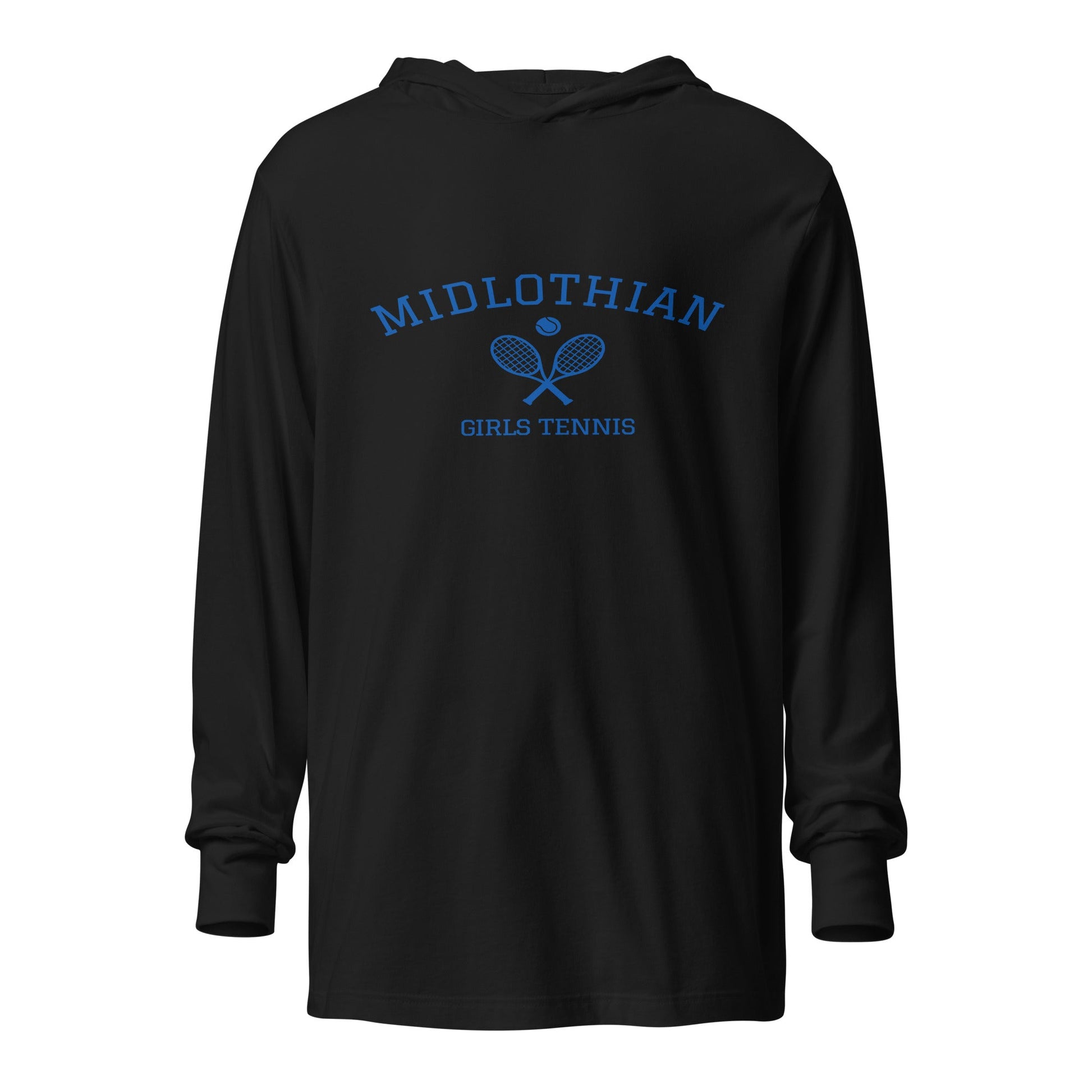 Performance | Hooded Long Sleeve T Shirt | Midlothian Girls Tennis