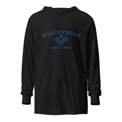Performance | Hooded Long Sleeve T Shirt | Midlothian Girls Tennis