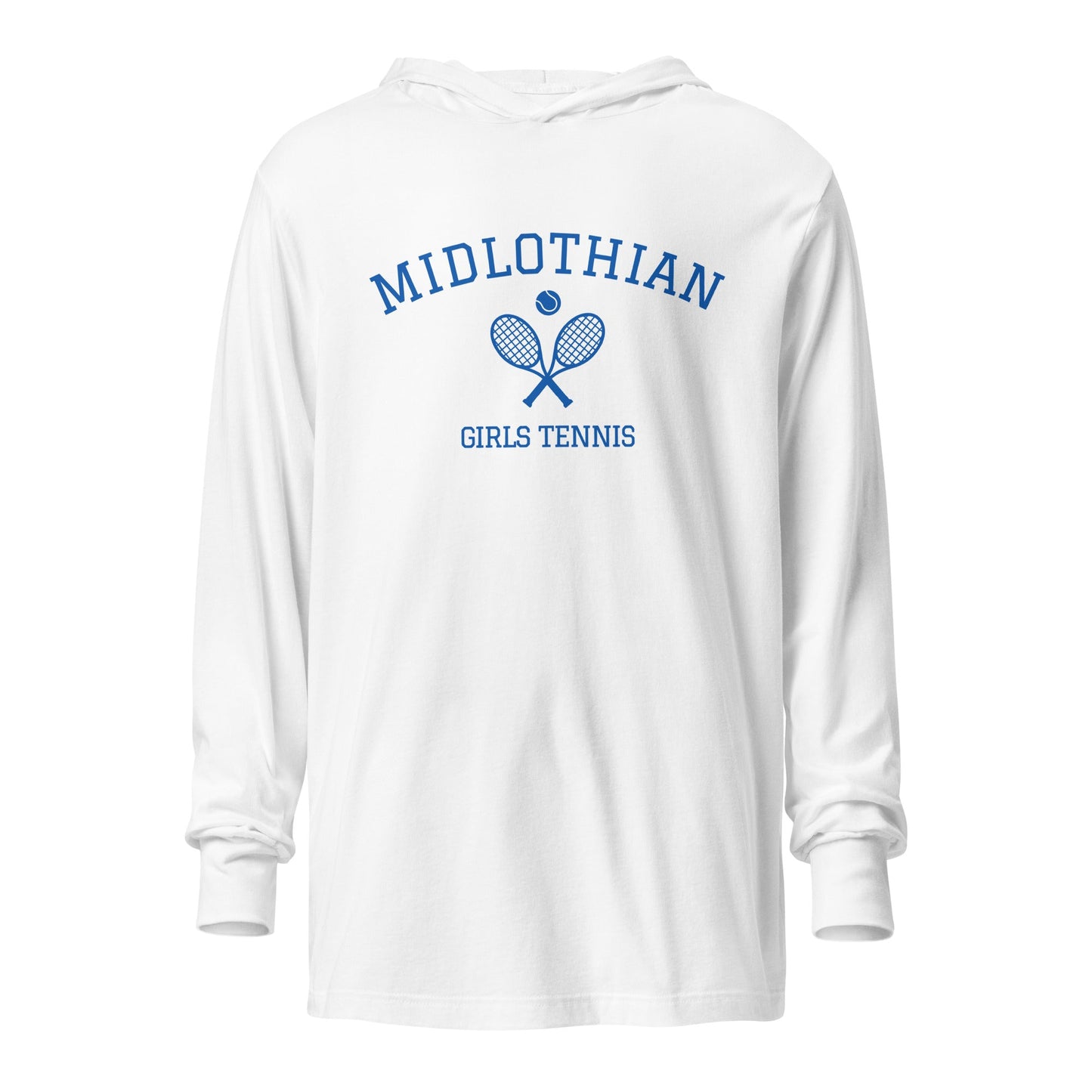 Performance | Hooded Long Sleeve T Shirt | Midlothian Girls Tennis