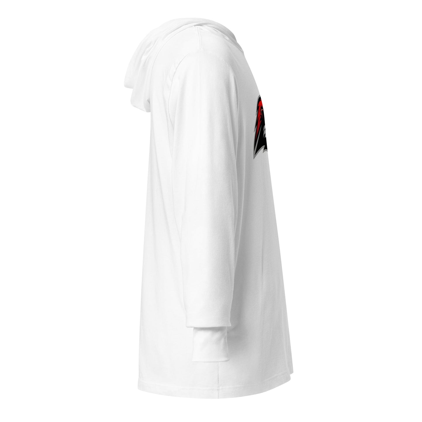 Performance | Hooded Long Sleeve T Shirt | Midwest Badgers | Emblem Logo