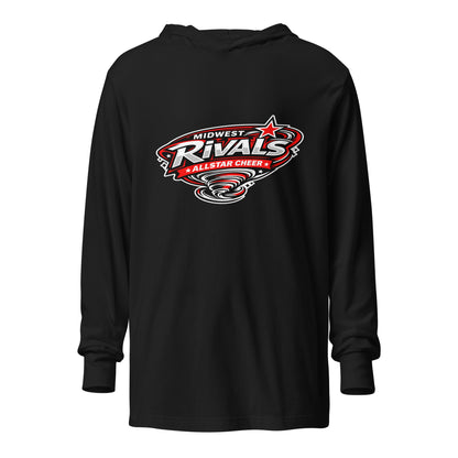 Performance | Hooded Long Sleeve T Shirt | Midwest Rivals Allstar Cheer