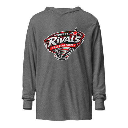 Performance | Hooded Long Sleeve T Shirt | Midwest Rivals Allstar Cheer