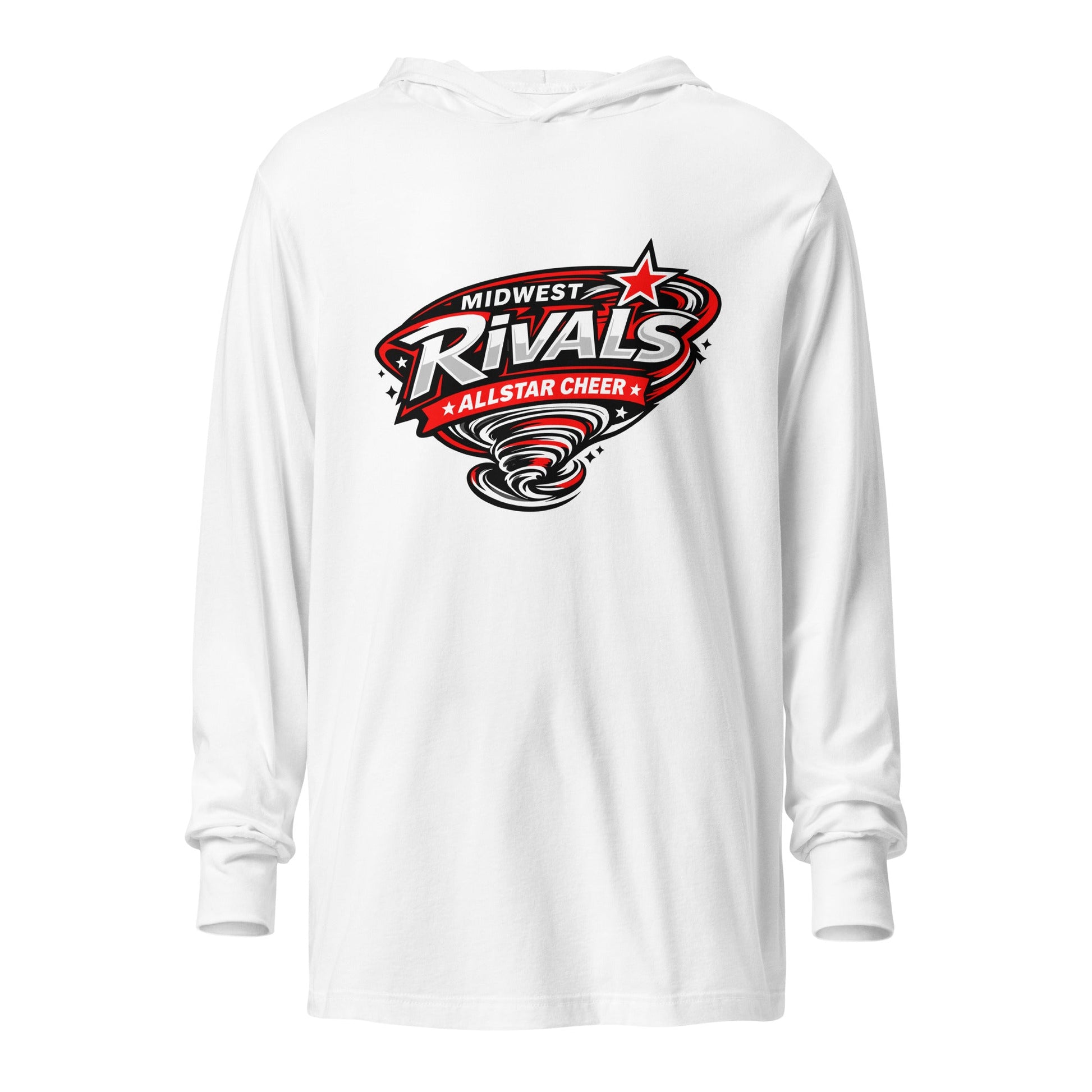 Performance | Hooded Long Sleeve T Shirt | Midwest Rivals Allstar Cheer