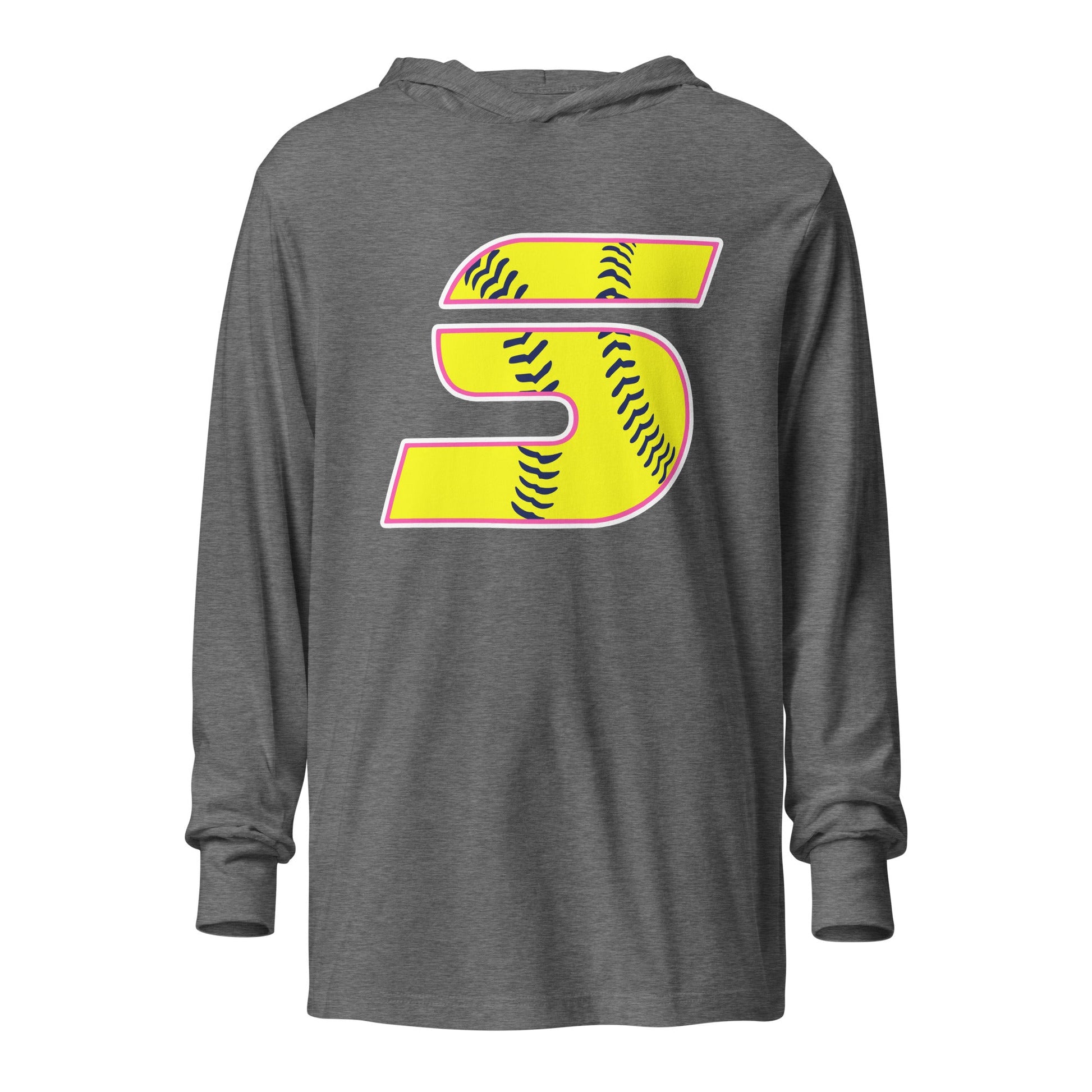 Performance | Hooded Long Sleeve T Shirt | Midwest Swing Softball | Classic Logo