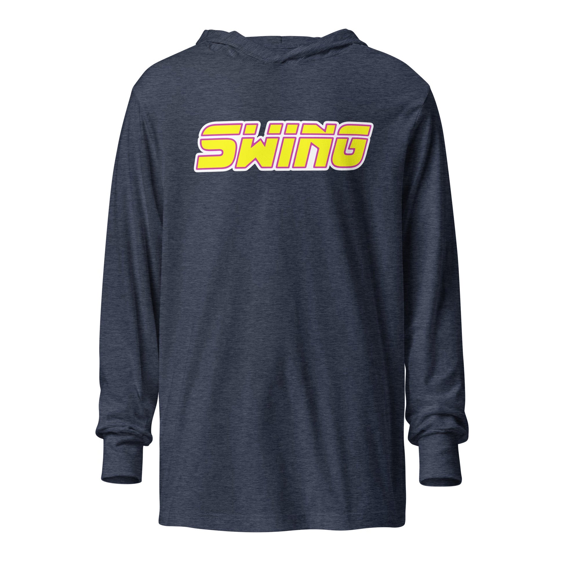 Performance | Hooded Long Sleeve T Shirt | Midwest Swing Softball | Mark Logo