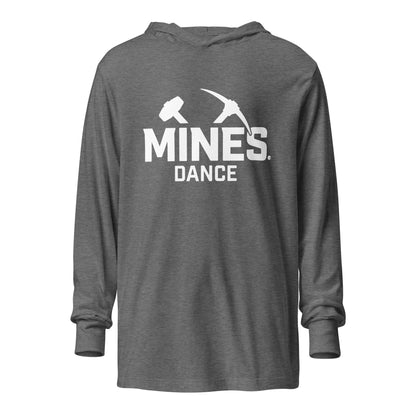 Performance | Hooded Long Sleeve T Shirt | Mines Dance Team | Valor Logo
