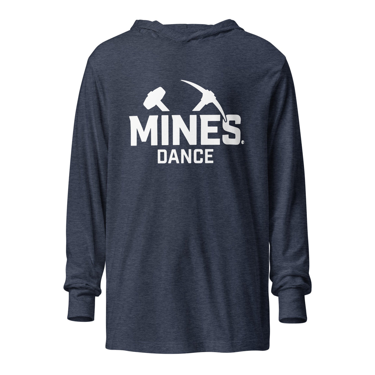Performance | Hooded Long Sleeve T Shirt | Mines Dance Team | Valor Logo