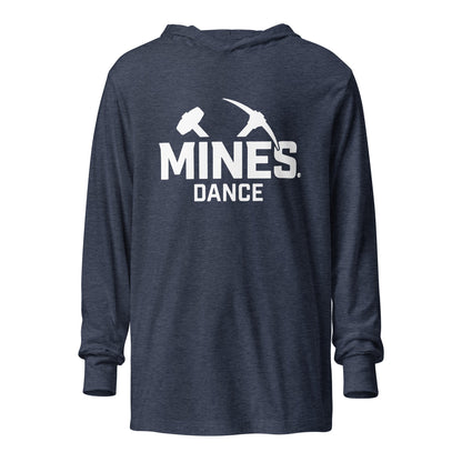 Performance | Hooded Long Sleeve T Shirt | Mines Dance Team | Valor Logo