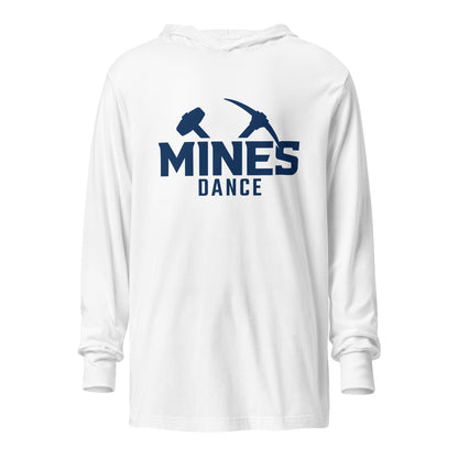 Performance | Hooded Long Sleeve T Shirt | Mines Dance Team | Vanguard Logo