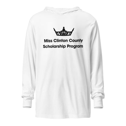 Performance | Hooded Long Sleeve T Shirt | Miss Clinton County Scholarship Program
